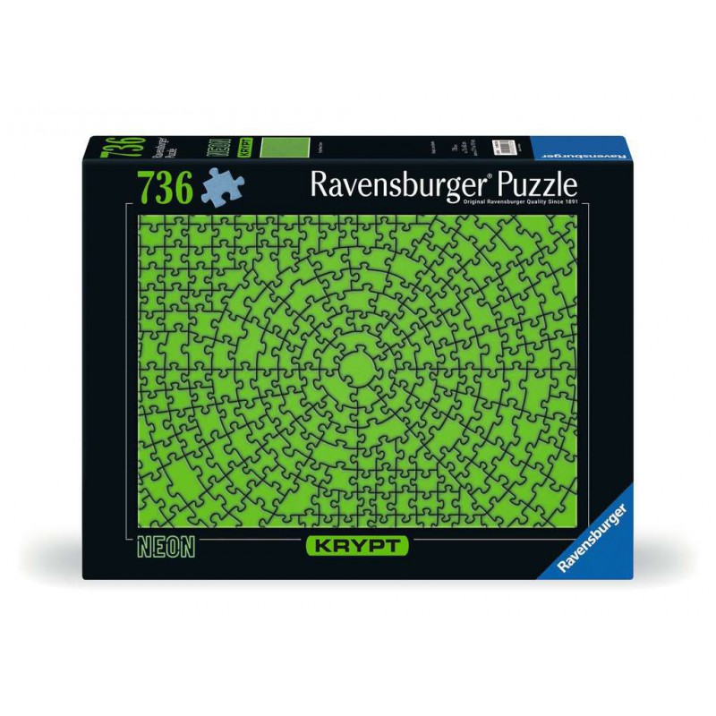 Krypt Neon green 736 stukjes Ravensburger
