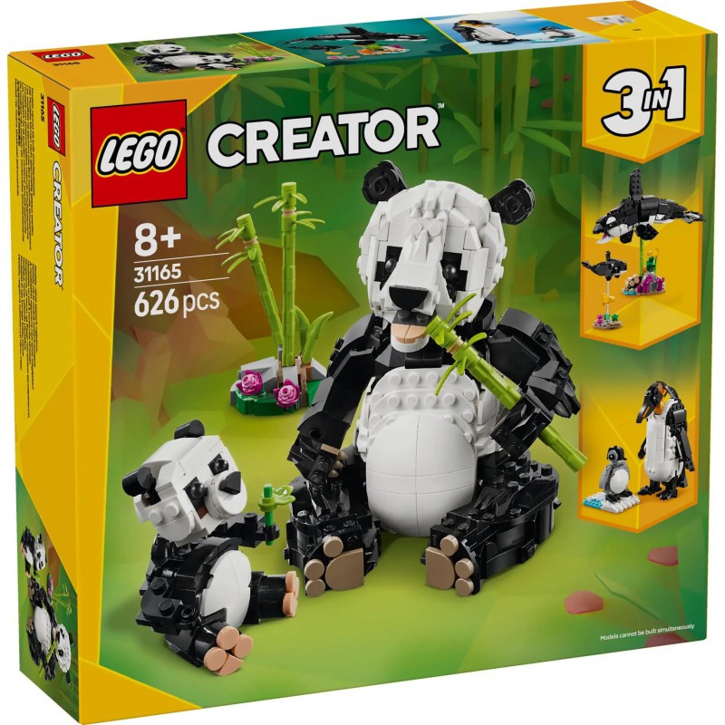 LEGO CREATOR - 31165 Wilde dieren: Pandafamilie