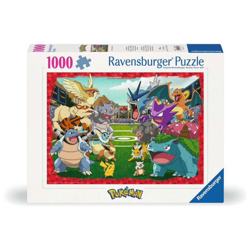 Confrontatie tussen Pokémon, 1000 stukjes Ravensburger
