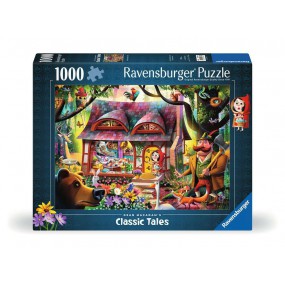 Roodkapje en de wolf, 1000 stukjes Ravensburger