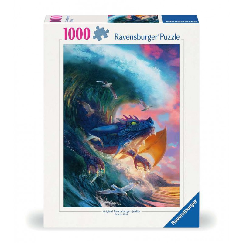 Draken race, 1000 stukjes Ravensburger