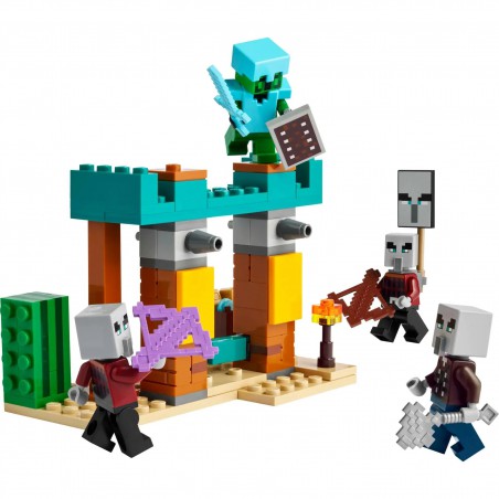 LEGO MINECRAFT - 21267 De Illagers in de woestijn