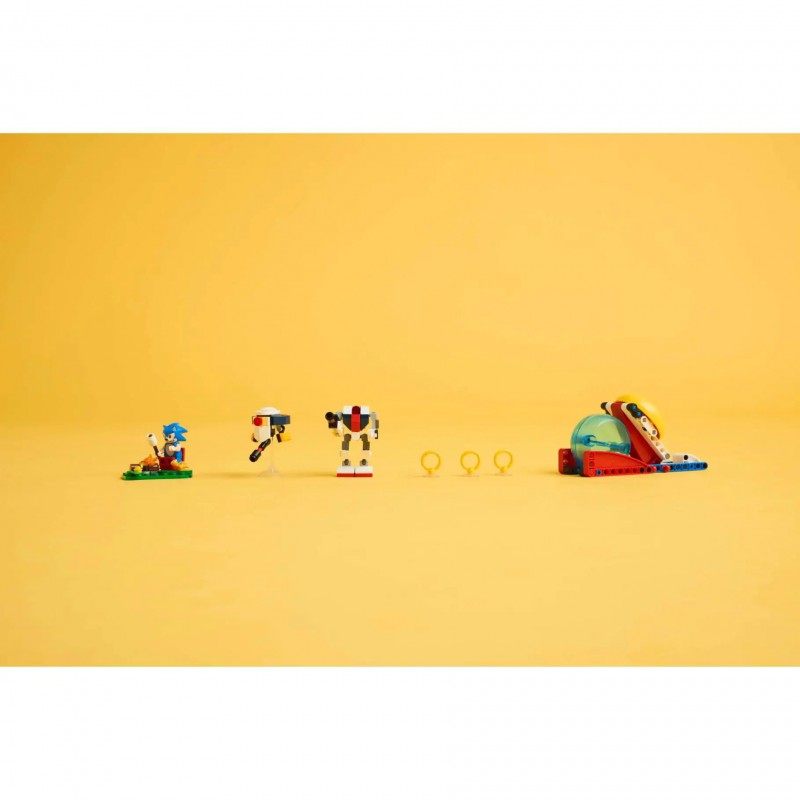 LEGO Sonic the Hedgehog - 77001 Sonics krachtmeting bij het kampvuur