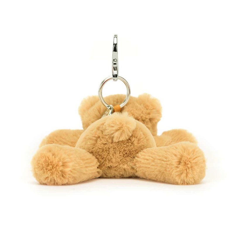 Smudge Bear Bag Charm, Jellycat