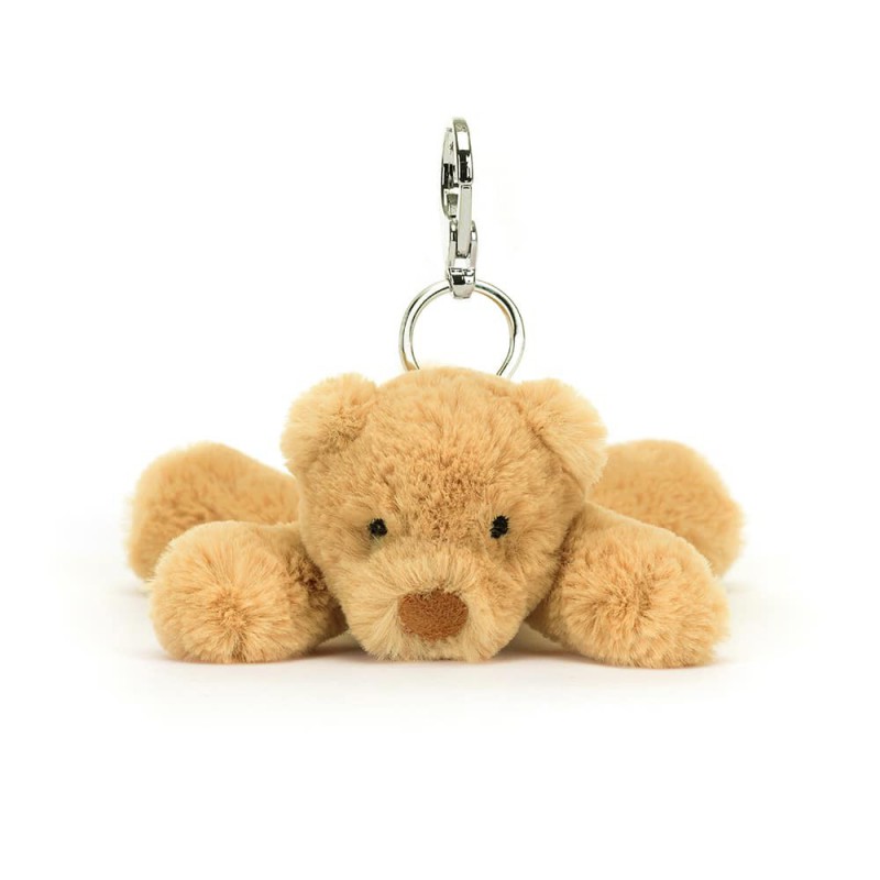 Smudge Bear Bag Charm, Jellycat