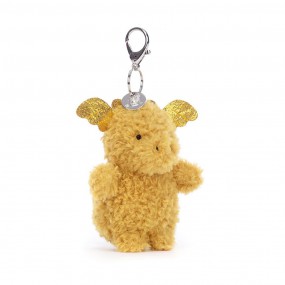 Little Dragon Bag Charm, Jellycat