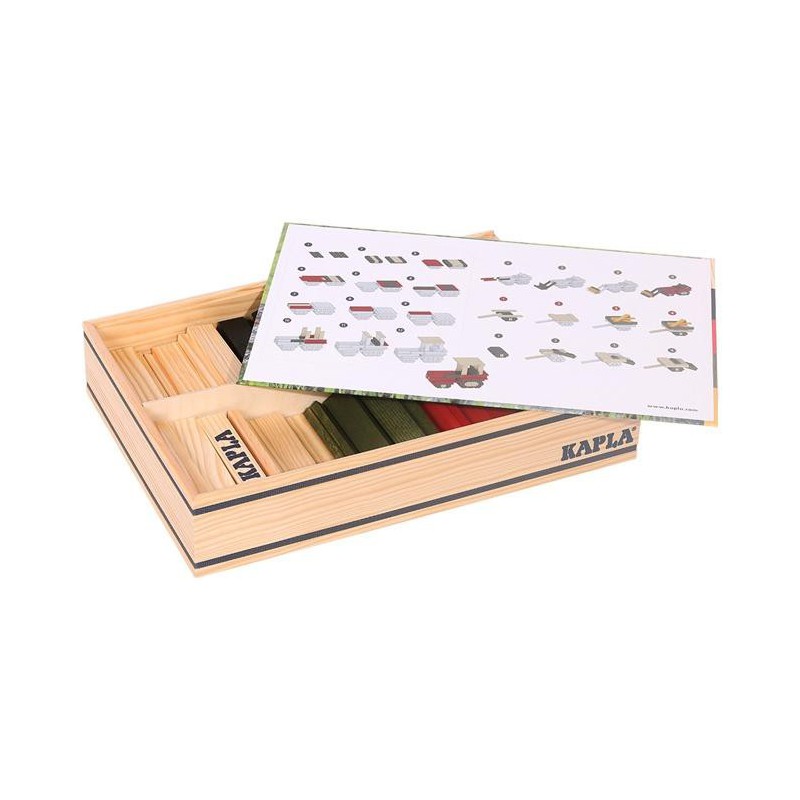 Kapla - Tractor 155-delig in kist