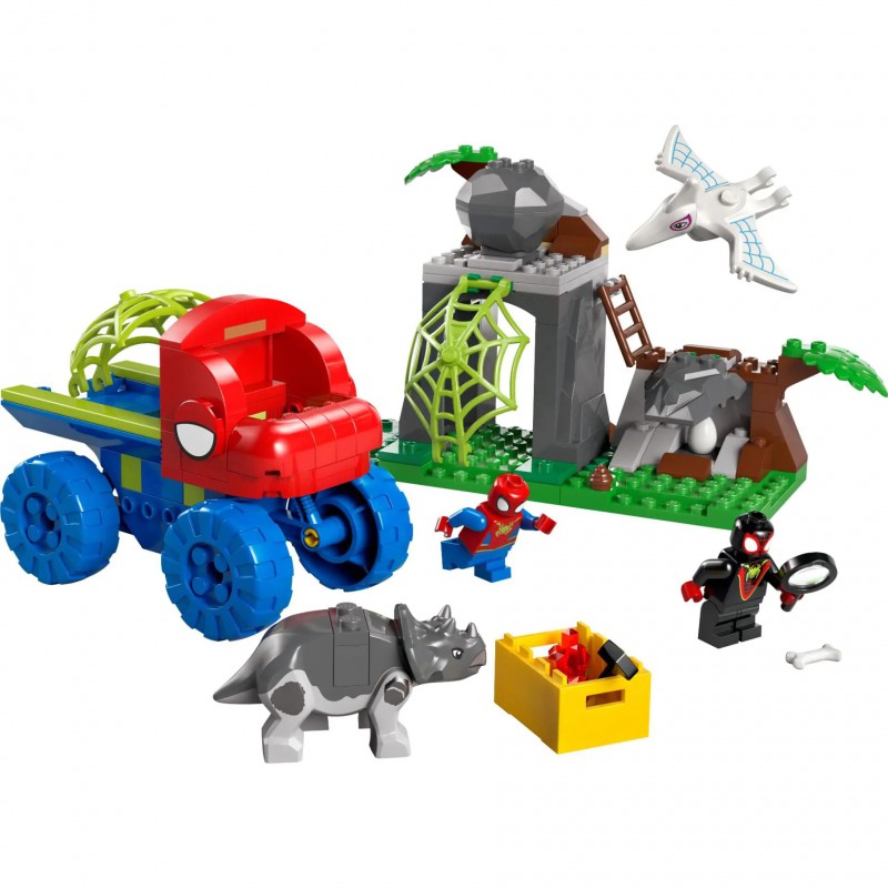 LEGO MARVEL - 11199 Team Spidey reddingsmissie met dinotruck