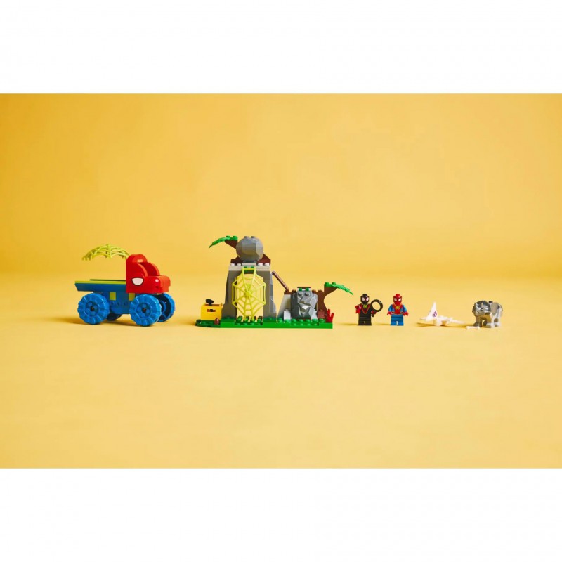 LEGO MARVEL - 11199 Team Spidey reddingsmissie met dinotruck