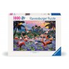 Roze flamingo's, 1000 stukjes Ravensburger