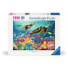 Blauwe onderwaterwereld, 1000 stukjes Ravensburger