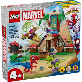 LEGO MARVEL - 11200 Spidey en Gobby's raptorstrijd bij de boomhut