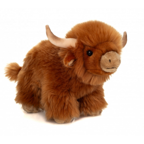 Hermann Teddy - Highland koe 28 cm