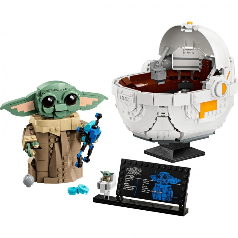 LEGO STAR WARS - 75403 Grogu met zweefkinderwagen