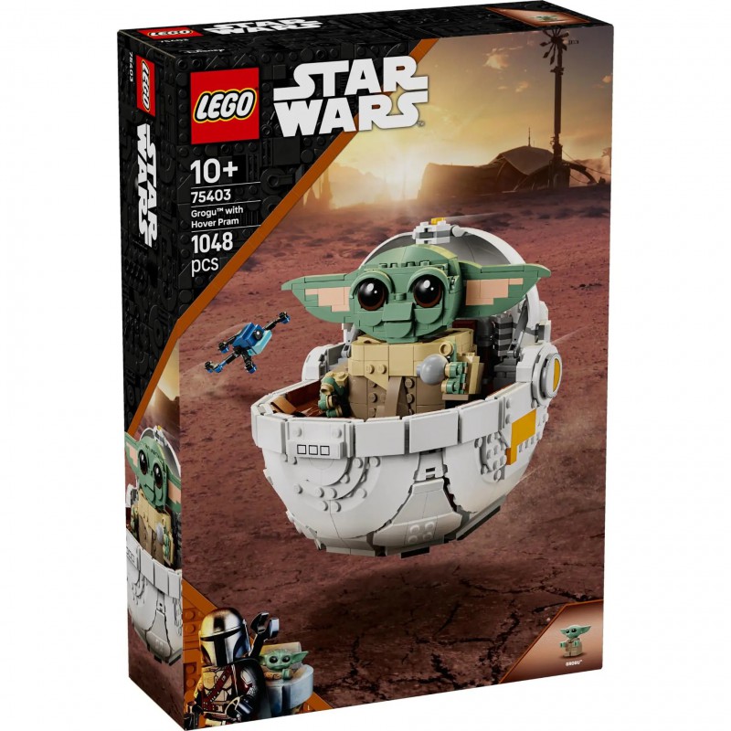 LEGO STAR WARS - 75403 Grogu met zweefkinderwagen