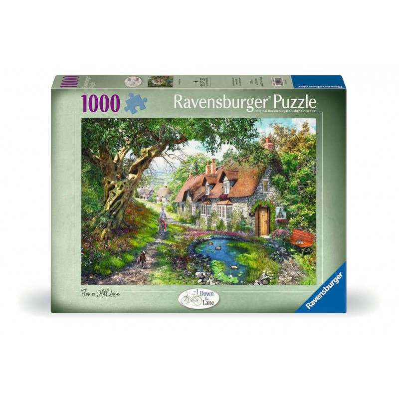 Flower Hill Lane 1000 stukjes Ravensburger