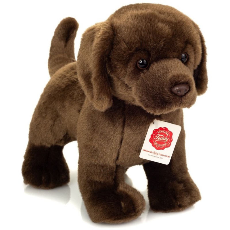 Hermann Teddy - Labrador bruin staand 30 cm