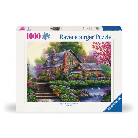 Romantische cottage 1000stukjes Ravensburger