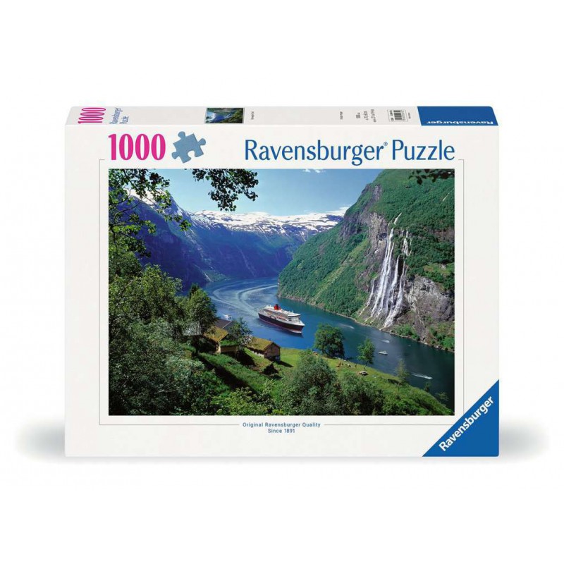Staatkundige Wereldkaart 1000stukjes Ravensburger