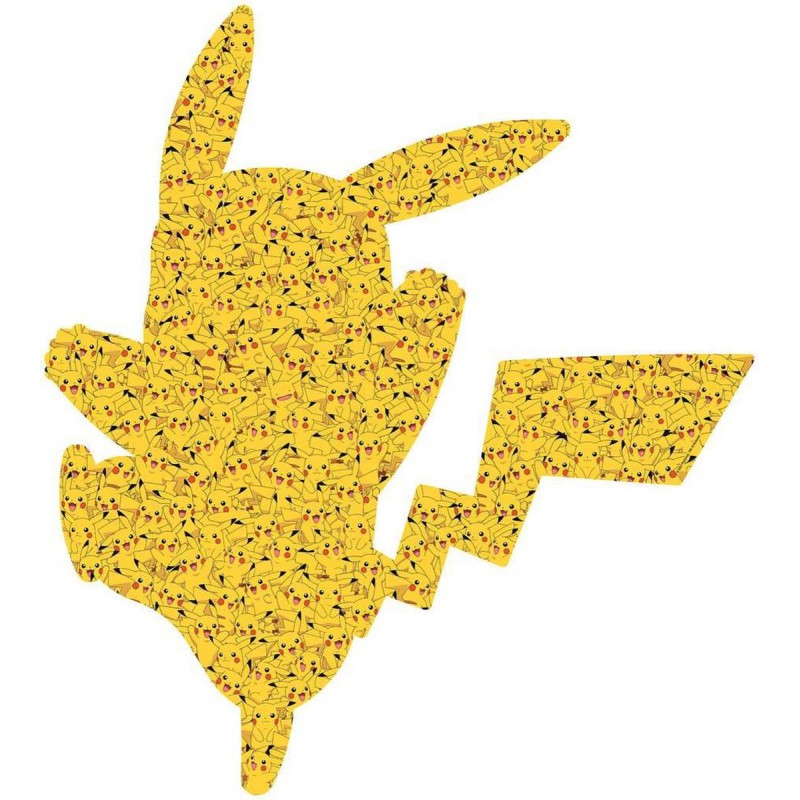Shaped pikachu Pokemon, 727 stukjes Ravensburger Puzzel