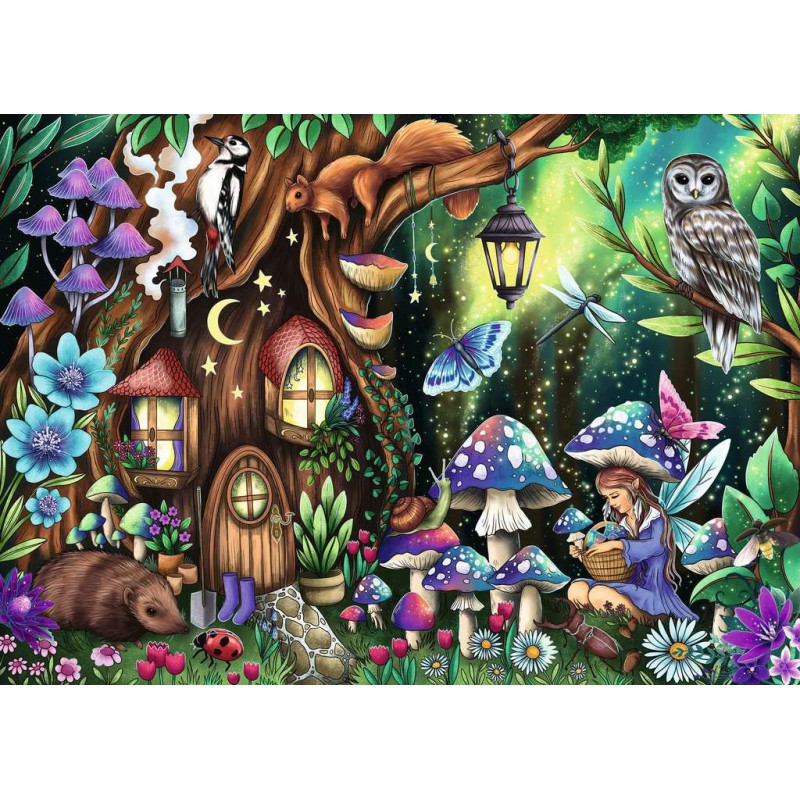 1000stukjes puzzel Ravensburger In toverland