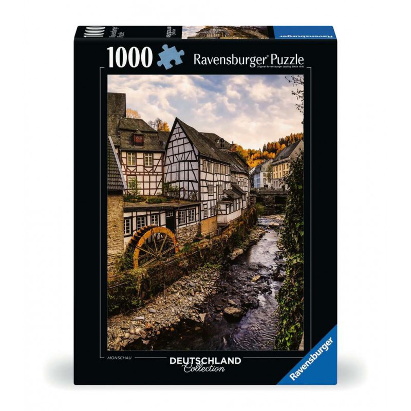 Monschau in de Eifel, 1000 stukjes Ravensburger