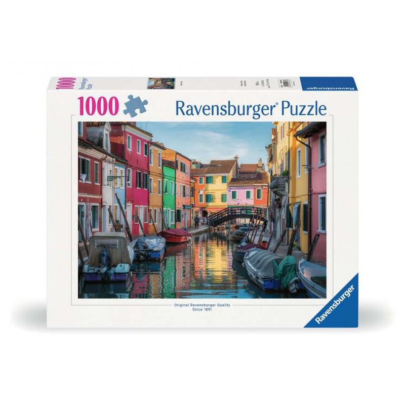 Burano, Italië, 1000 stukjes Ravensburger