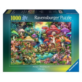 Merry mushroom village, 1000 stukjes Ravensburger