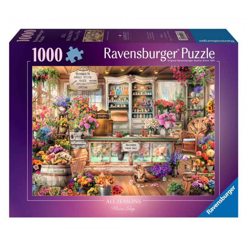 All seasons flowershop, 1000 stukjes Ravensburger