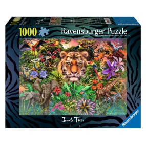 Jungle tiger, 1000 stukjes Ravensburger