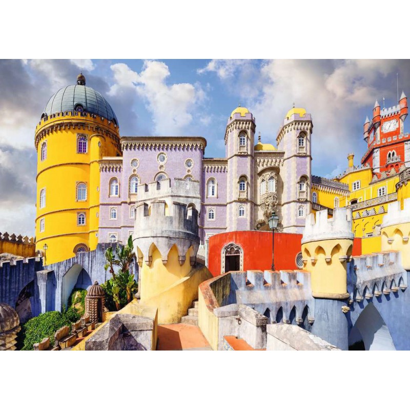 1000stukjes puzzel Ravensburger Palácio Nacional da Pena, Portugal
