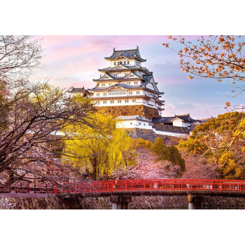 1000stukjes puzzel Ravensburger Himeji Castle, Japan