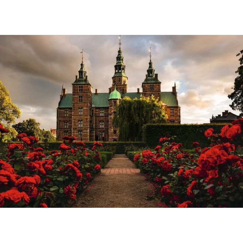 1000stukjes puzzel Ravensburger Rosenborg Castle, Denmark