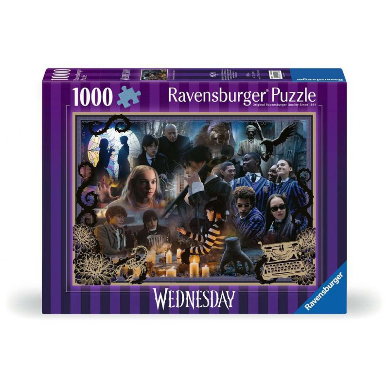 Wednesday, 1000 stukjes Ravensburger
