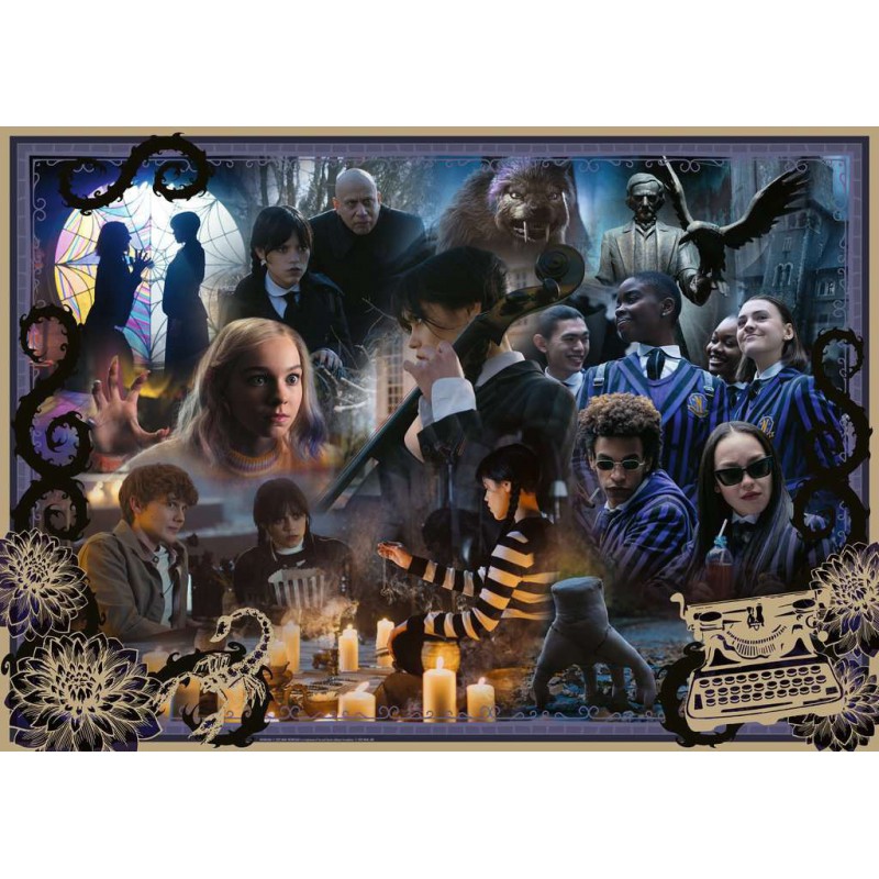 1000stukjes puzzel Ravensburger Wednesday