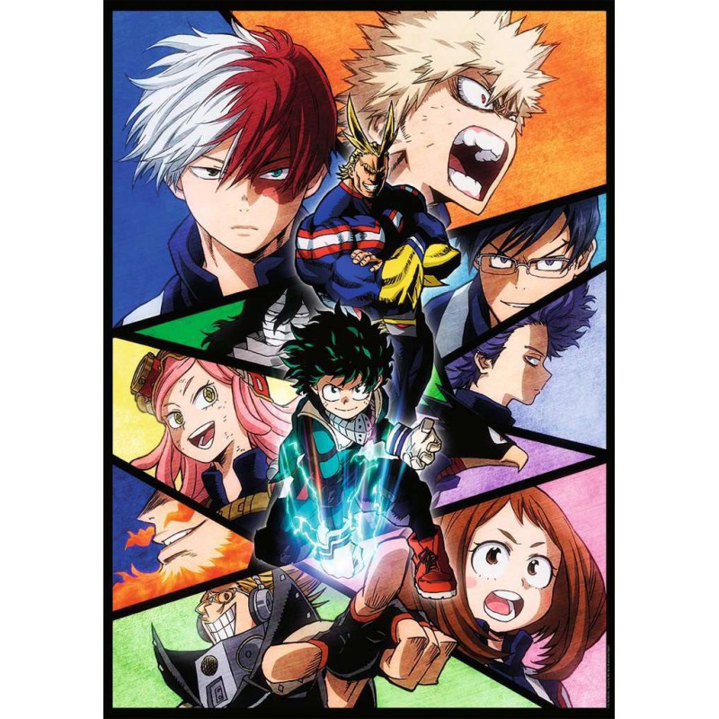 1000stukjes puzzel Ravensburger My Hero Academia
