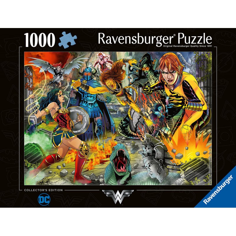1000stukjes puzzel Ravensburger Wonder Woman
