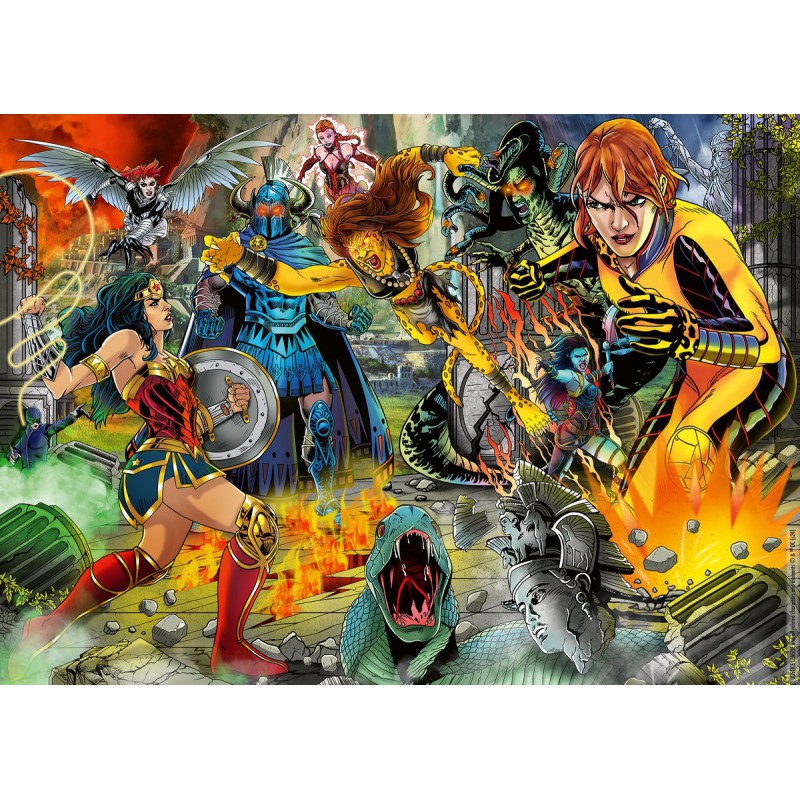 1000stukjes puzzel Ravensburger Wonder Woman