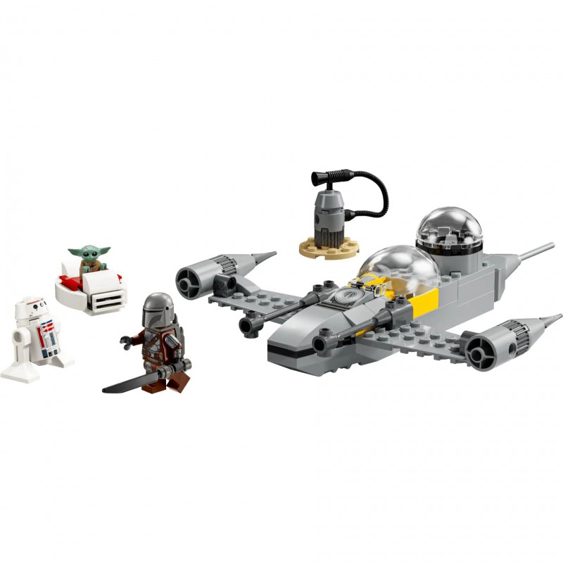 LEGO STAR WARS - 75410 Mando en Grogu's N-1 Starfighter