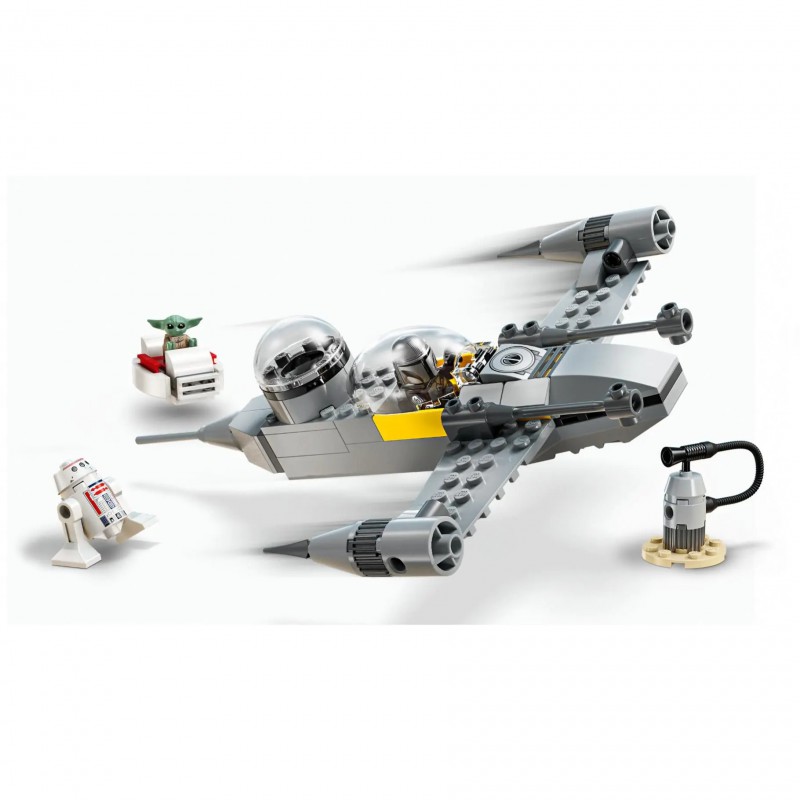 LEGO STAR WARS - 75410 Mando en Grogu's N-1 Starfighter