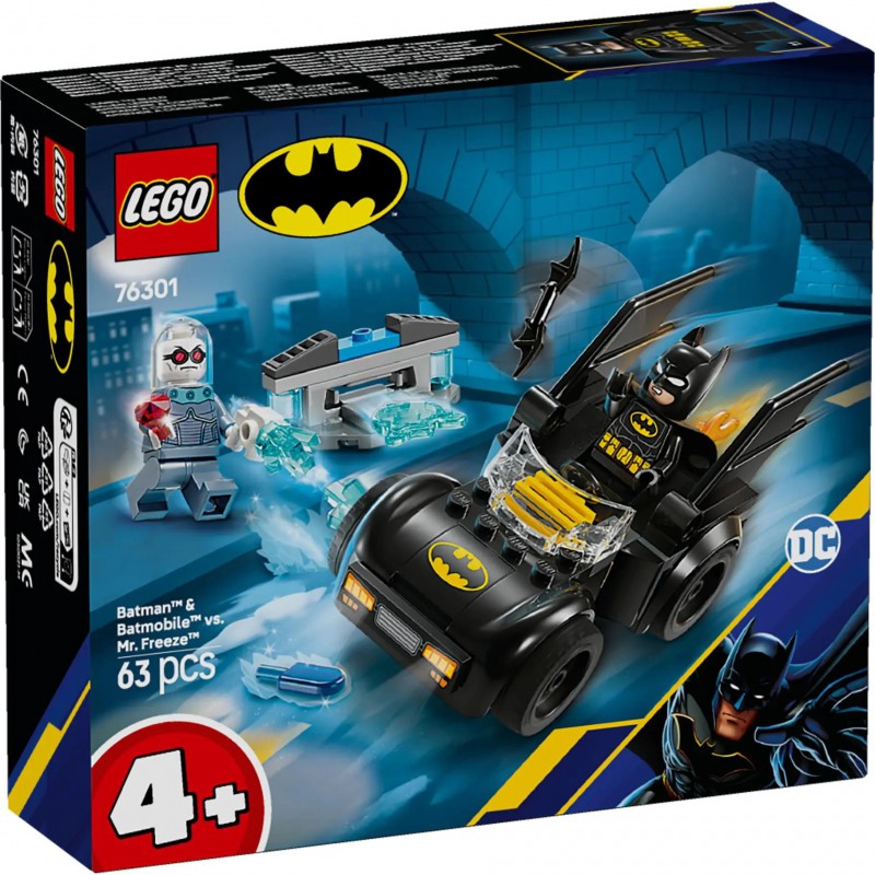 LEGO DC Batman - 76301 Batman en Batmobile vs. Mr. Freeze