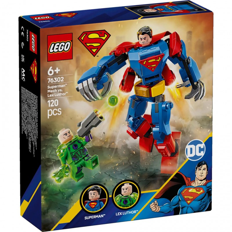LEGO DC Superman - 76302 Superman mecha vs. Lex Luthor