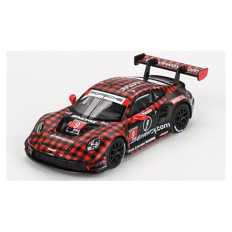 Porsche 911 (992) GT3 R nr9 Pfaff Motors. Sebring 12h. nr1 '23 1:64, Mini GT (770)
