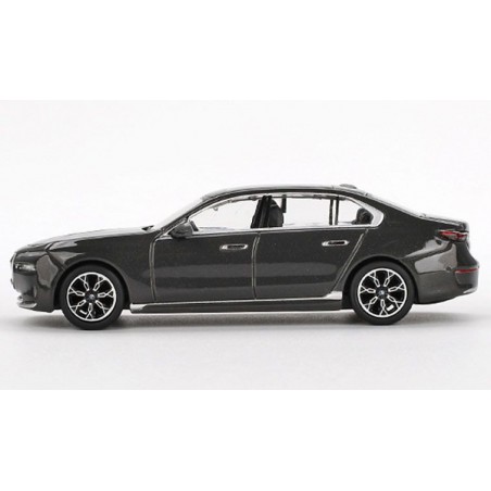 BMW I7 XdriveE60 '24 (grijs) 1:64, Mini GT (818)