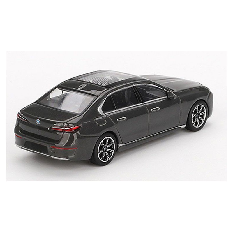 BMW I7 XdriveE60 '24 (grijs) 1:64, Mini GT (818)