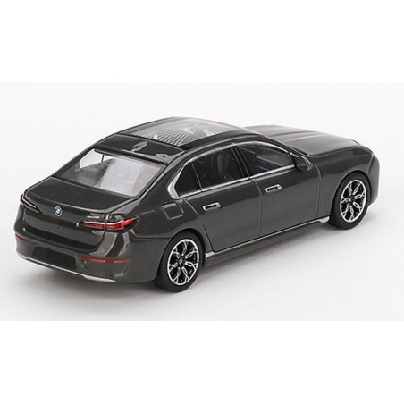 BMW I7 XdriveE60 '24 (grijs) 1:64, Mini GT (818)