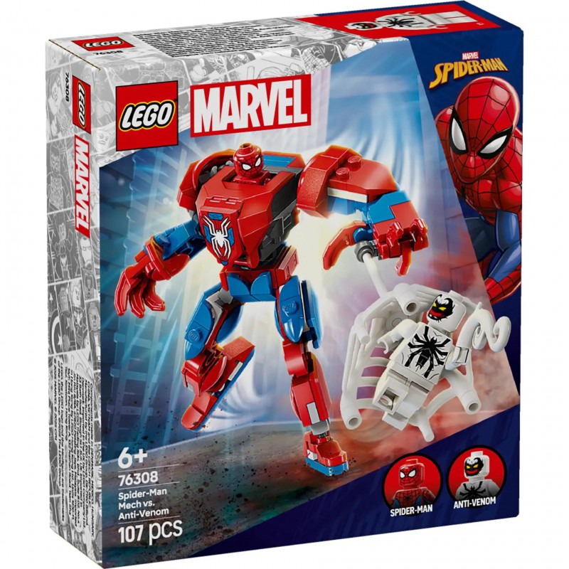 LEGO MARVEL - 76308 Spider-Man mecha vs. Anti Venom