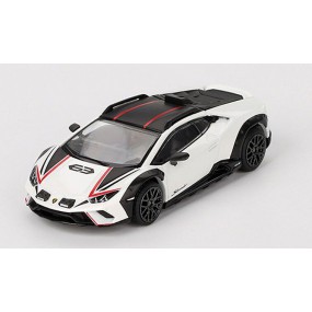 Lamborghini Huracan Sterrato Bianco Asopo '23 Mini GT (763)