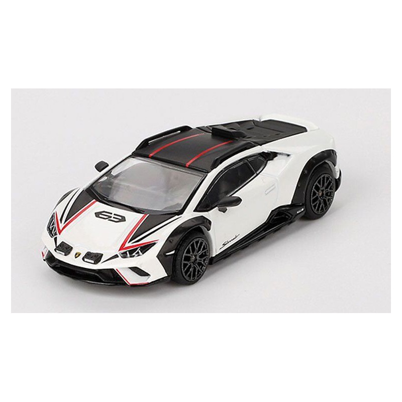 Lamborghini Huracan Sterrato Bianco Asopo '23 Mini GT (763)