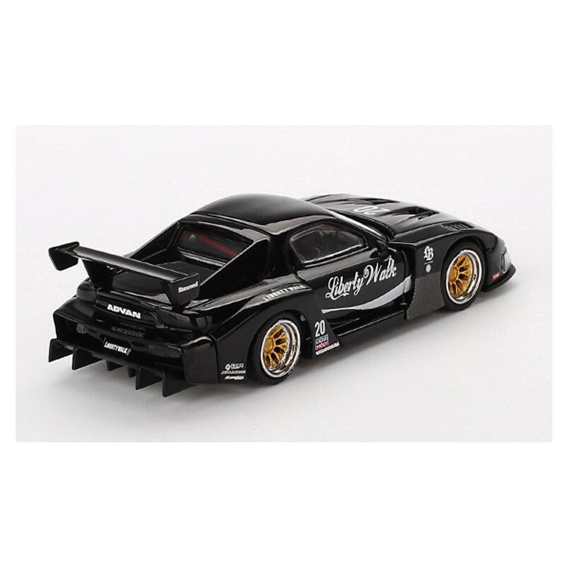 Mazda RX-7 Liberty Walk Super Silhouette '23 (zwart ) Mini GT (785)